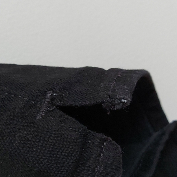 NWOT BDG Jean Pin Up Super High Rise Black Shorts.  Size 25 - Picture 5 of 10